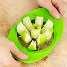 Stainless Steel Fruit Slicer - Green