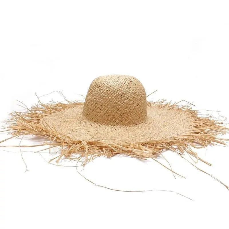 Stylish Handmade Raffia Straw Sun Hats