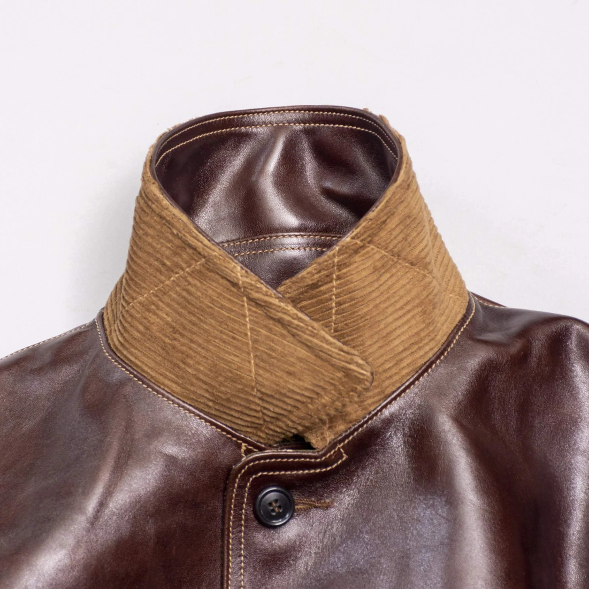 The Canuck - Dark Brown Shinki Horsehide Oil Finish