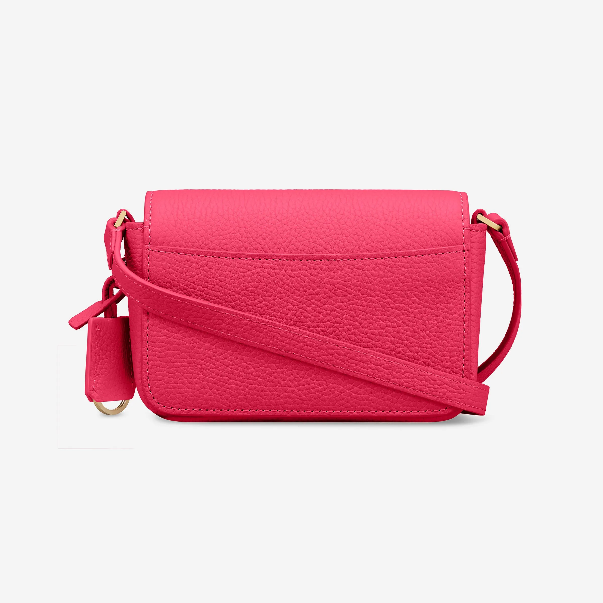 The Micro Flap Bag - Shibuya Fuchsia