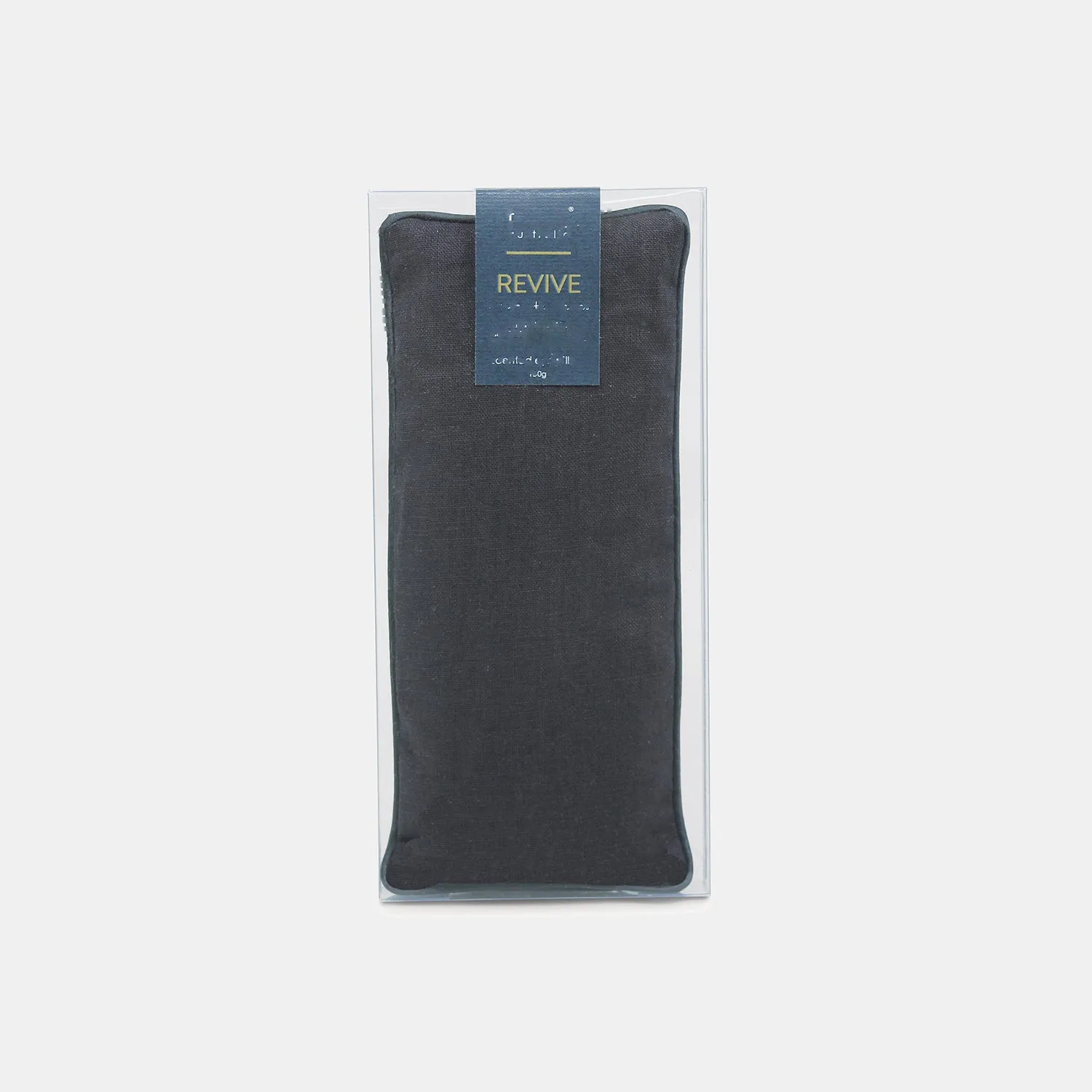 Weighted Eye Pillow - Luxe Linen Charcoal