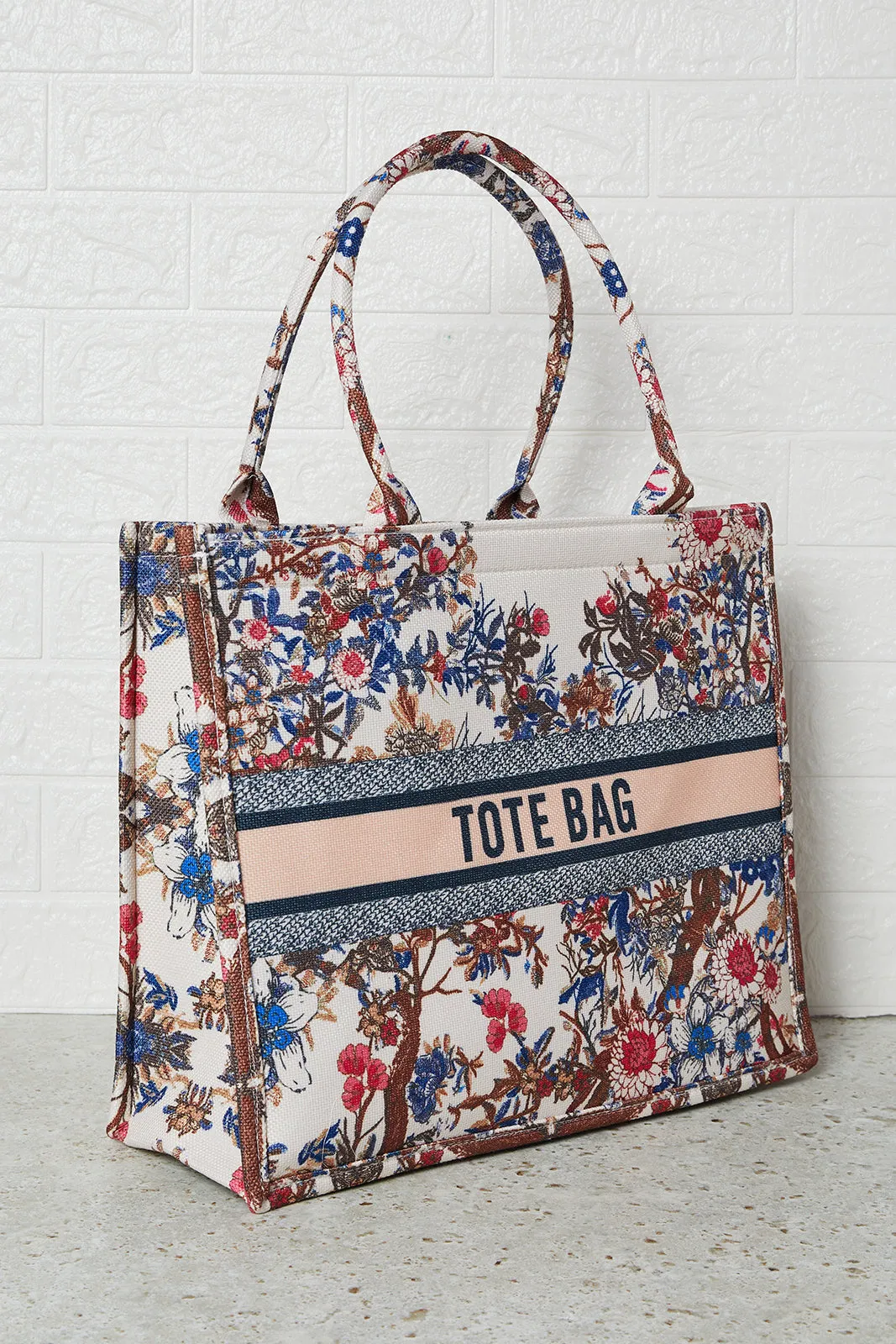 Women Multicolour Printed Tote Bag